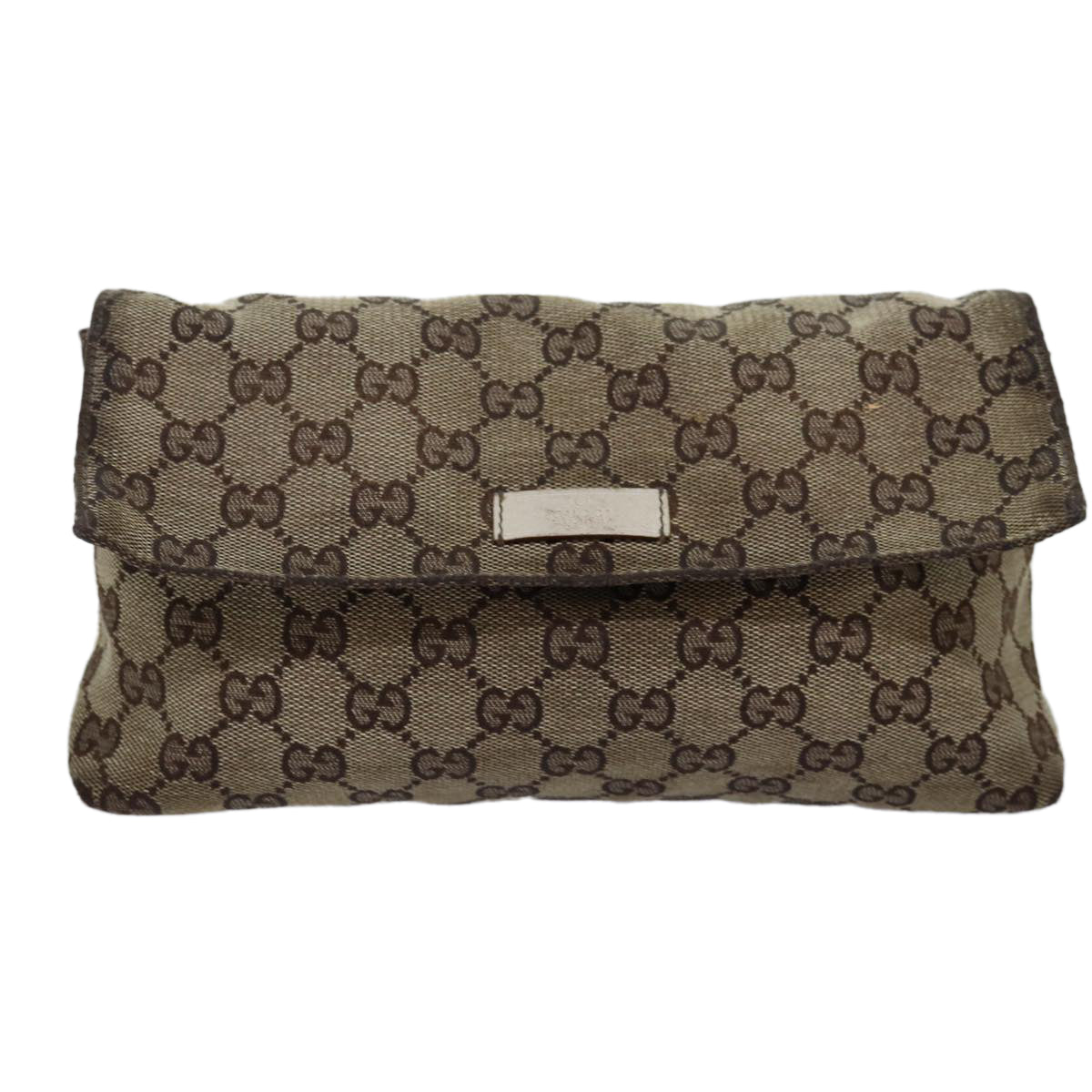 GUCCI GG Canvas Body Bag Beige 146304 yk12616