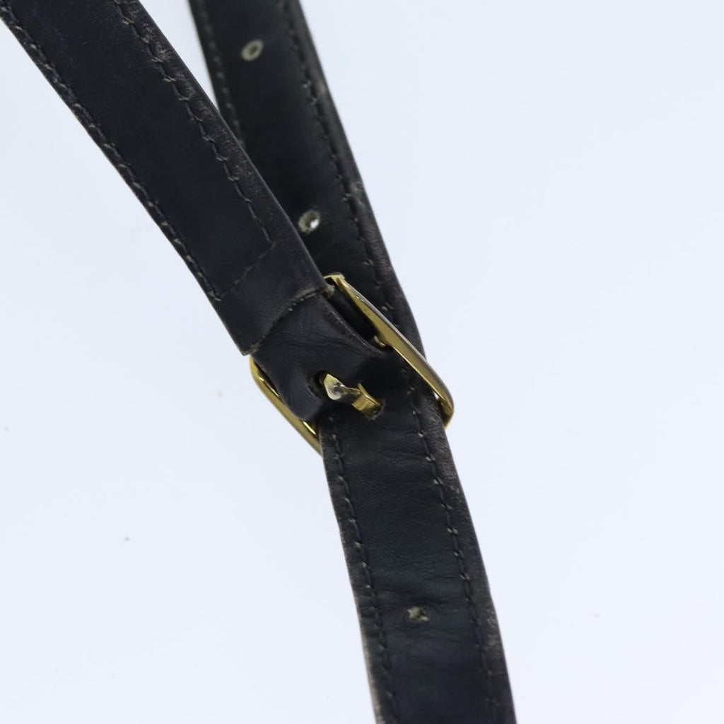 GUCCI GG Supreme Shoulder Bag PVC Navy yk12621