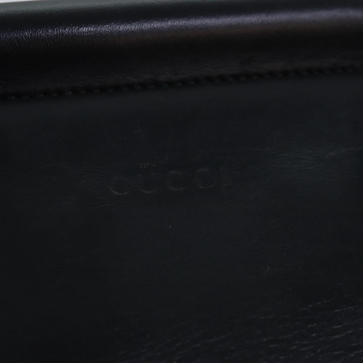 GUCCI Bamboo Nimfair Small Hand Bag Leather 2way Black 453767 yk12625
