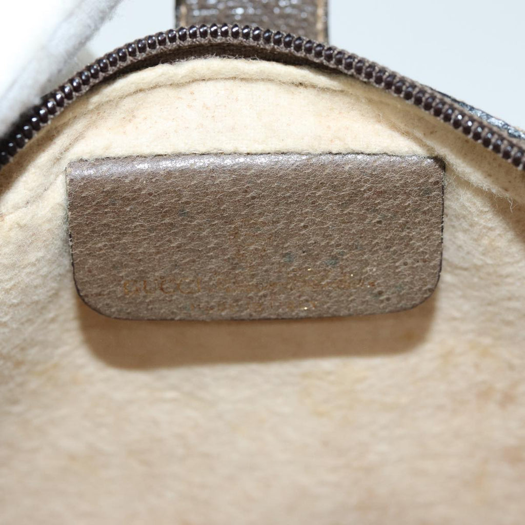 GUCCI GG Supreme Web Sherry Line Shoulder Bag Red Beige 10 02 055 yk12671