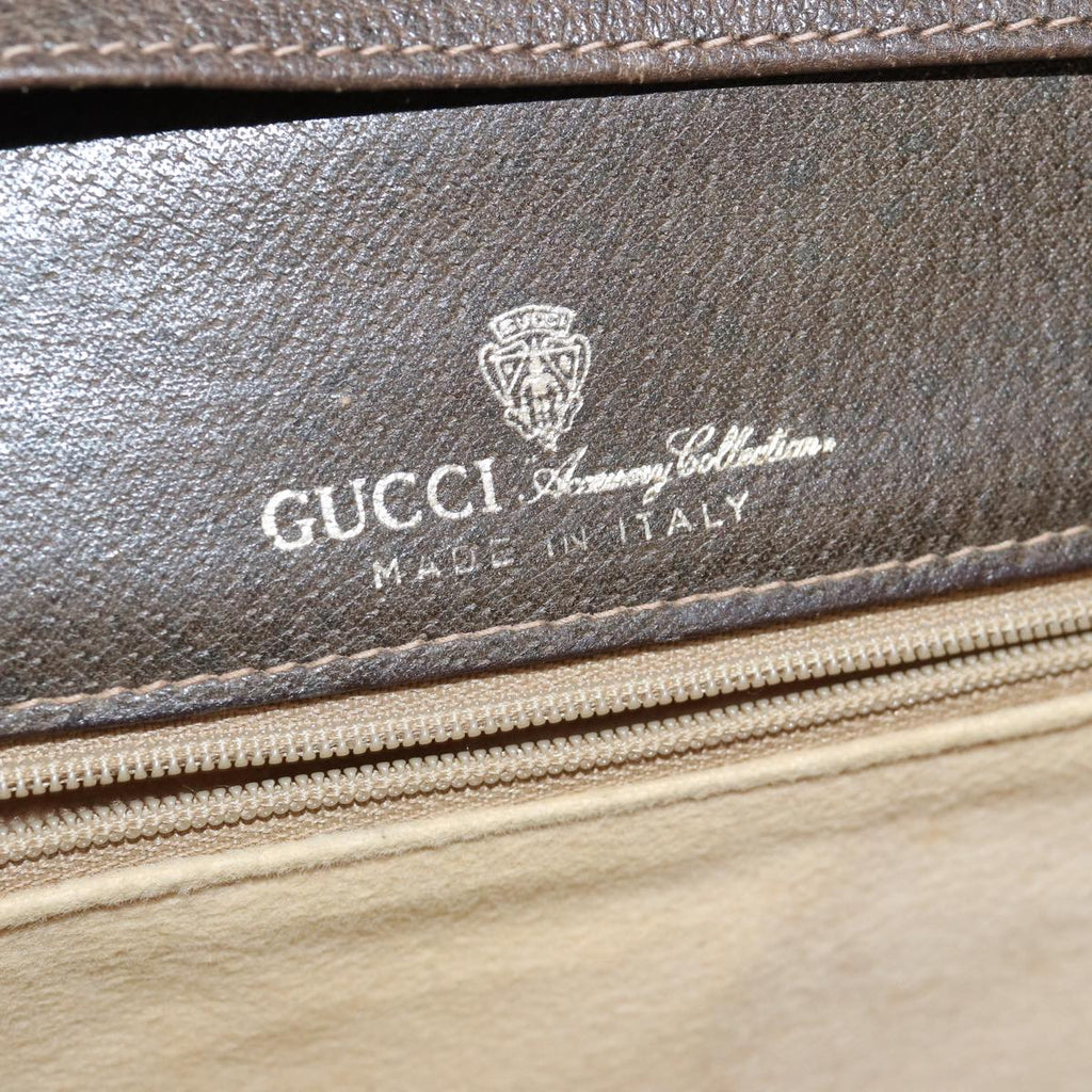 GUCCI GG Supreme Web Sherry Line Shoulder Bag PVC Beige Red Green yk12734