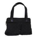 GUCCI GG Canvas Tote Bag Black 001 3705 yk12781