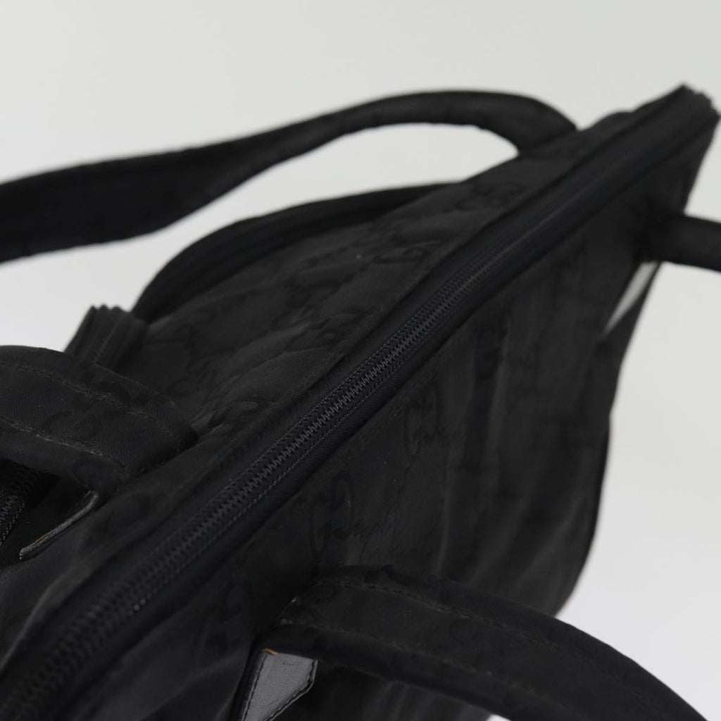 GUCCI GG Canvas Tote Bag Black 001 3705 yk12781