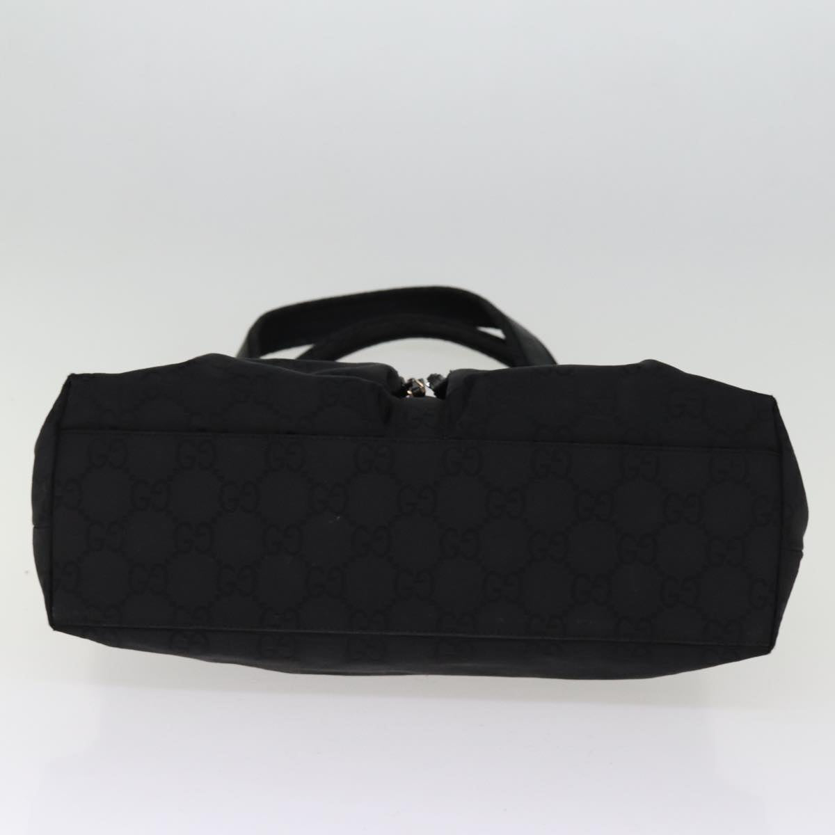 GUCCI GG Canvas Tote Bag Black 001 3705 yk12781