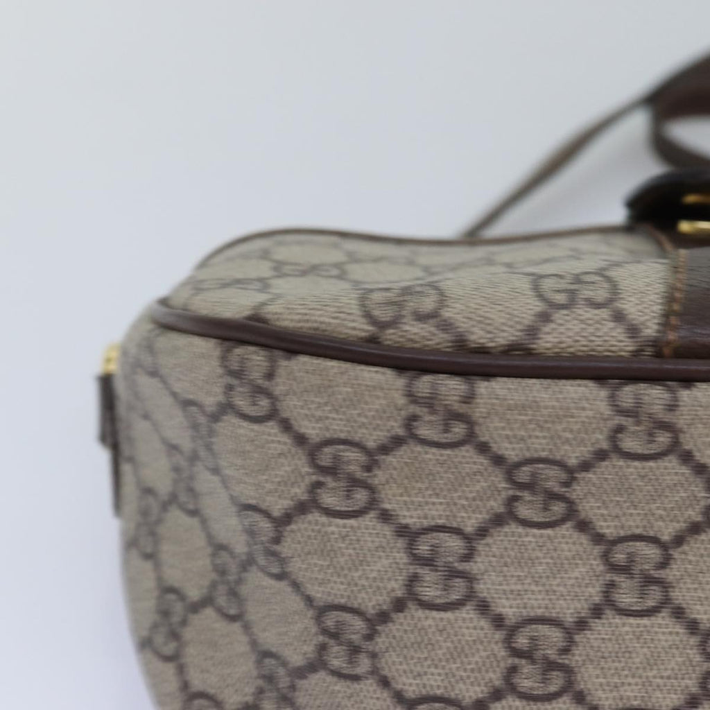 GUCCI GG Supreme Web Sherry Line Shoulder Bag Beige Red 001 123 yk12792
