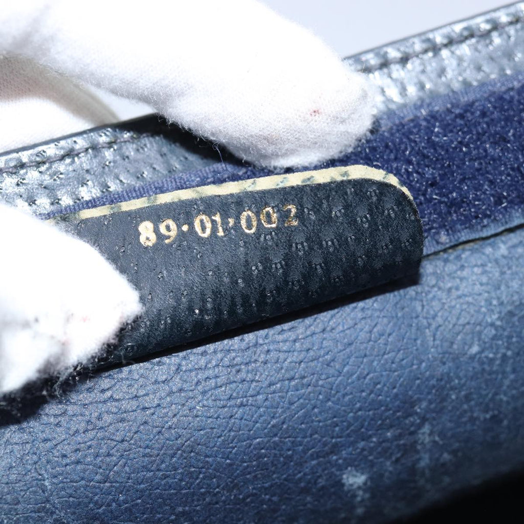 GUCCI GG Supreme Sherry Line Clutch Bag PVC Navy Red 89 01 002 yk12807