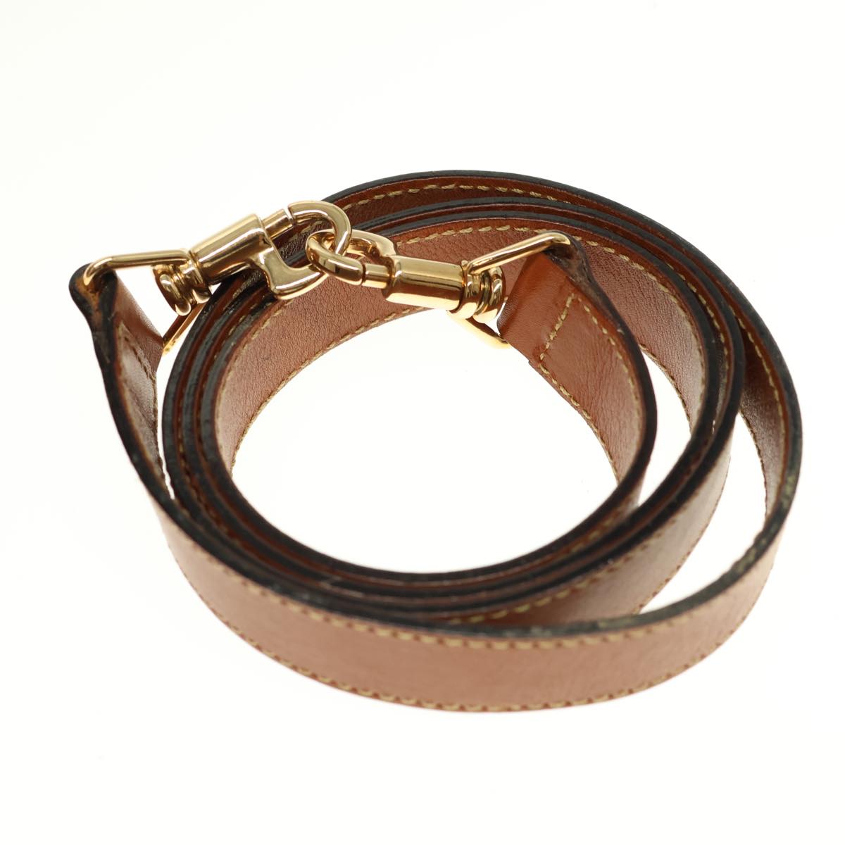 GUCCI Bamboo Hand Bag Leather 2way Brown 000 1186 0289 yk12820