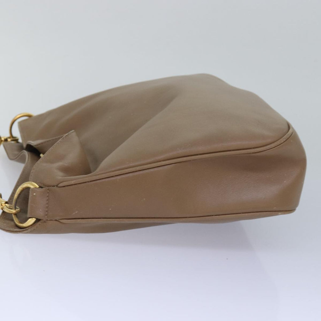 GUCCI Bamboo Hand Bag Leather Beige 001 2113 1638 yk12821