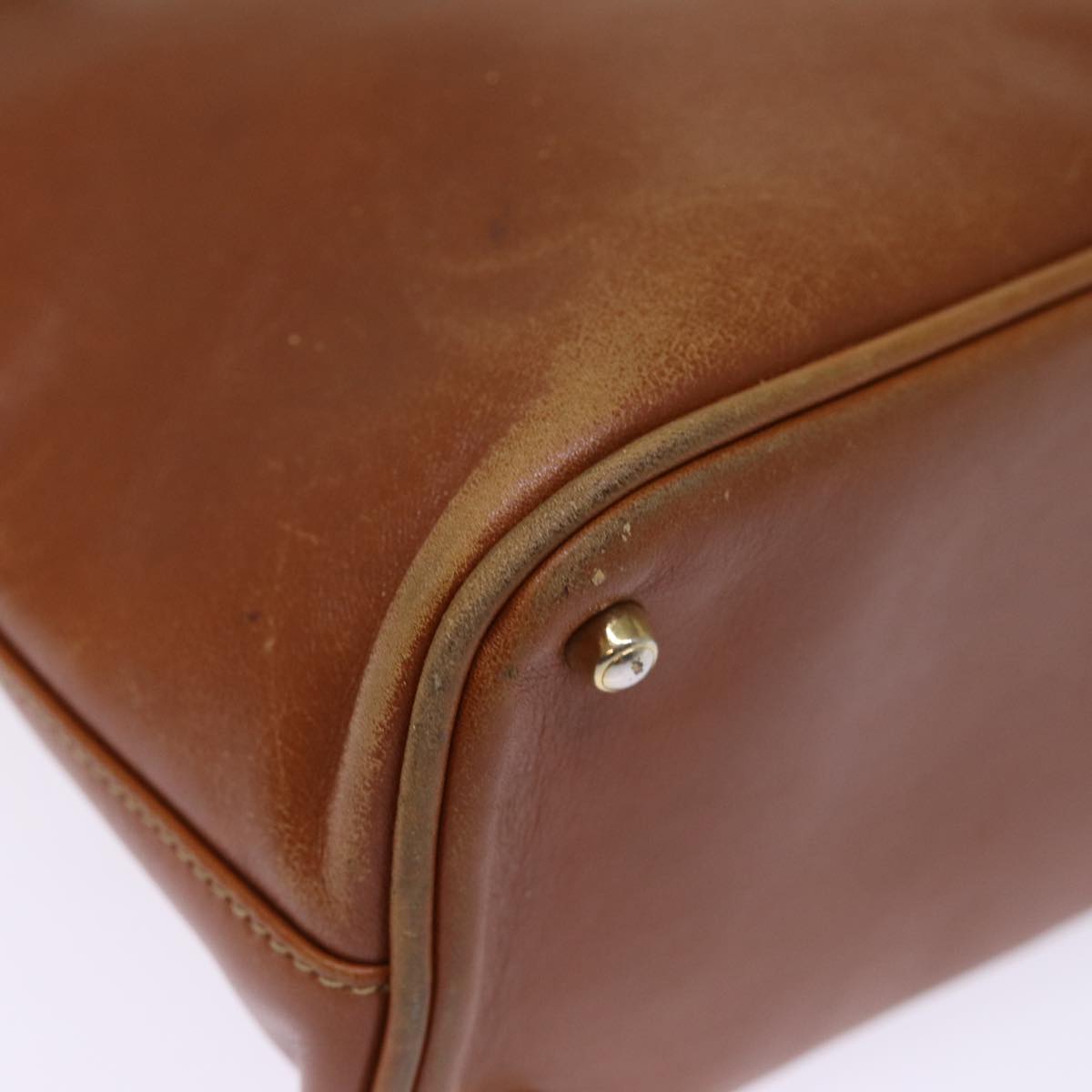 GUCCI Bamboo Hand Bag Leather Brown 000 1186 0289 yk12822