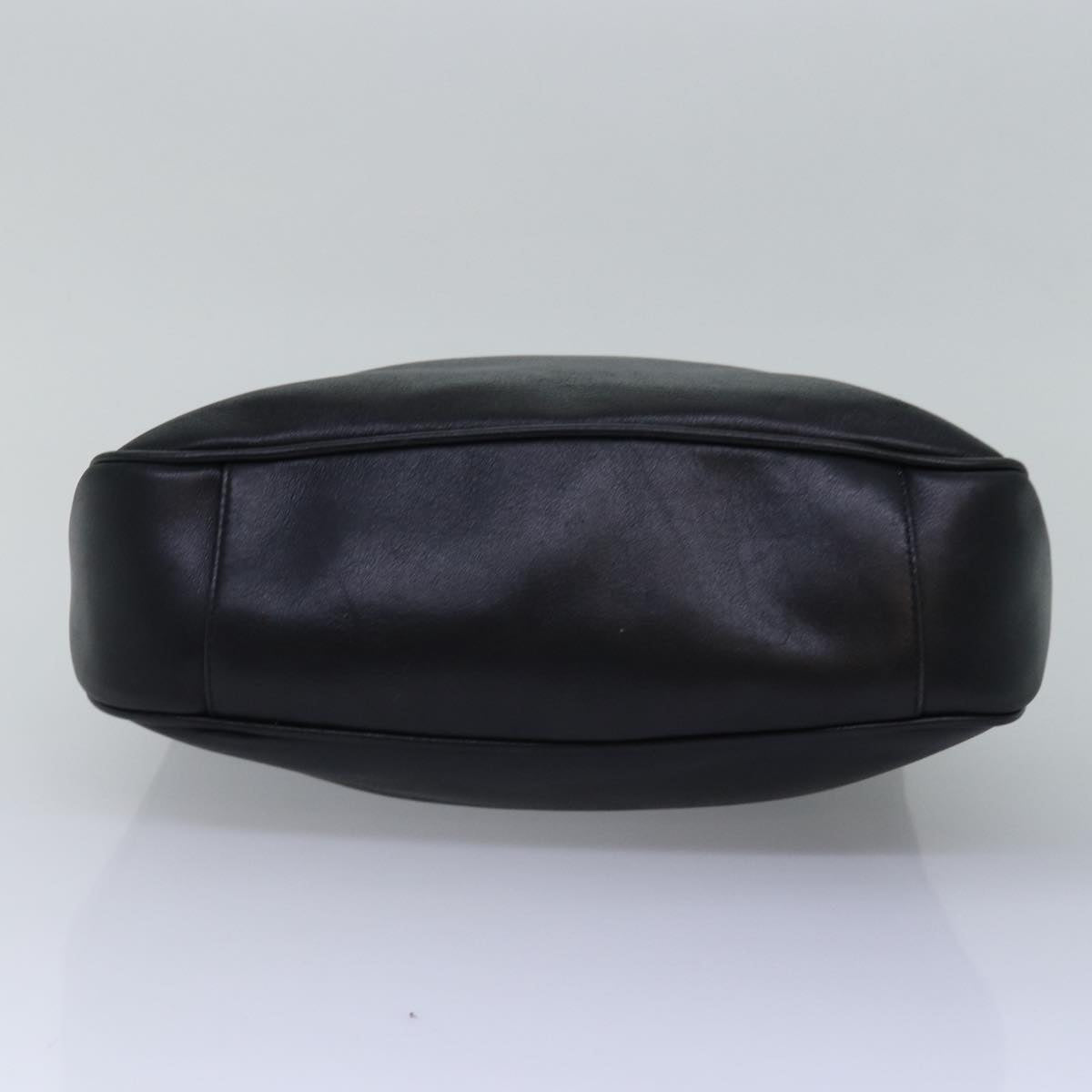 GUCCI Hand Bag Leather Black yk12824