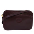 GUCCI Shoulder Bag Leather Red 007 256 0051 yk12836