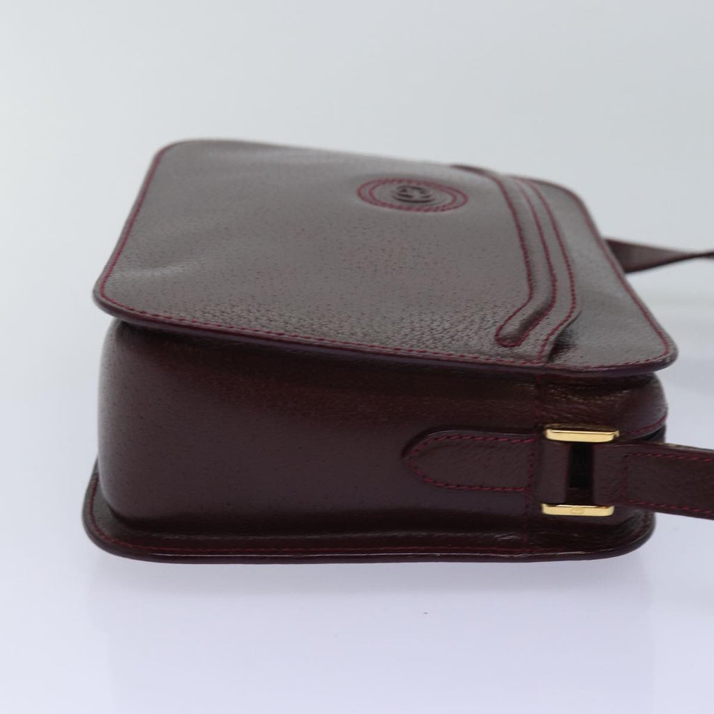 GUCCI Shoulder Bag Leather Red 007 256 0051 yk12836