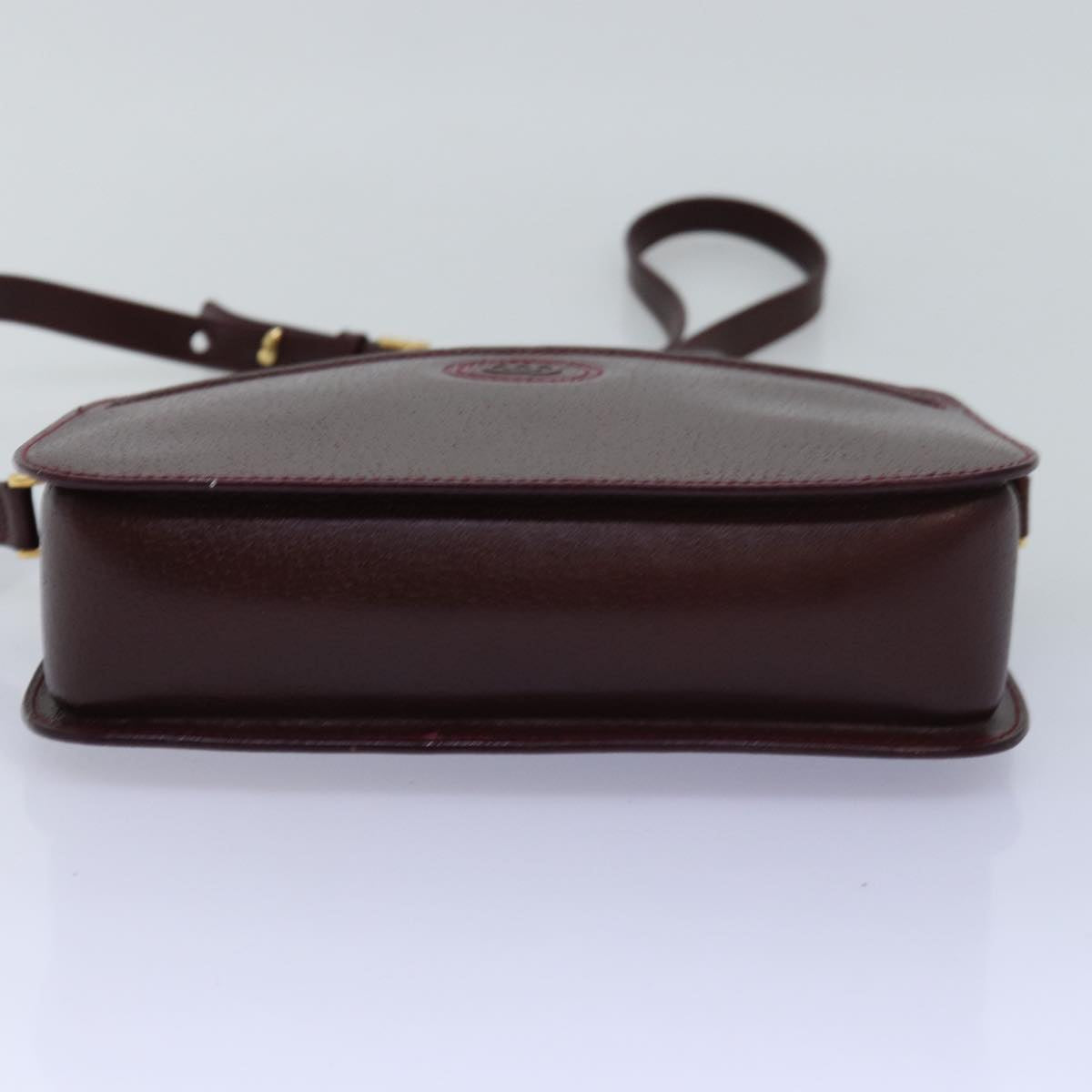 GUCCI Shoulder Bag Leather Red 007 256 0051 yk12836