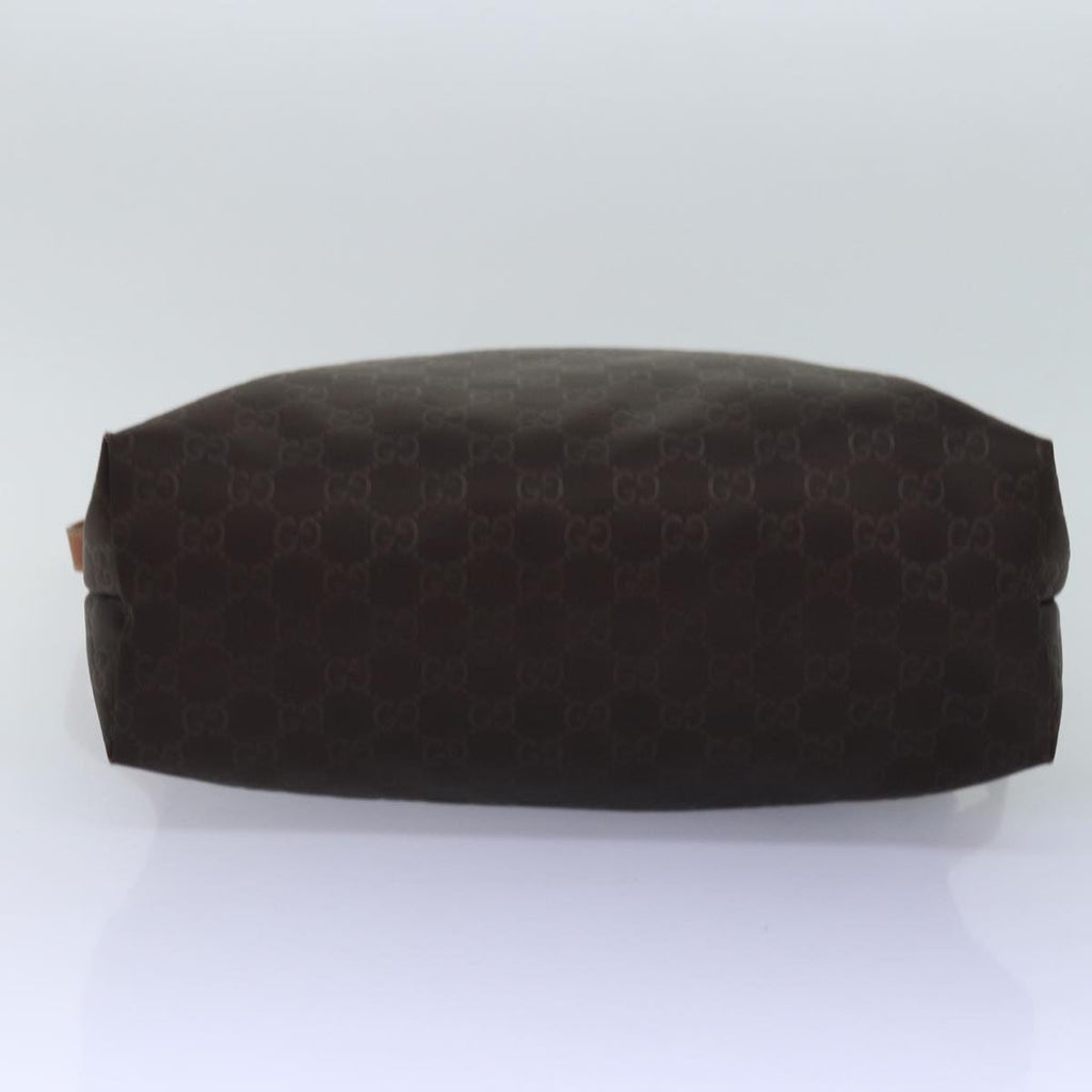 GUCCI GG Canvas Shoulder Bag Nylon Brown 308840 yk12840