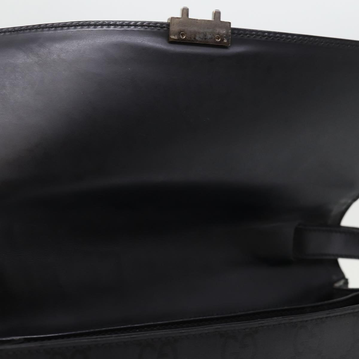 GUCCI GG Canvas Clutch Bag Black yk12865