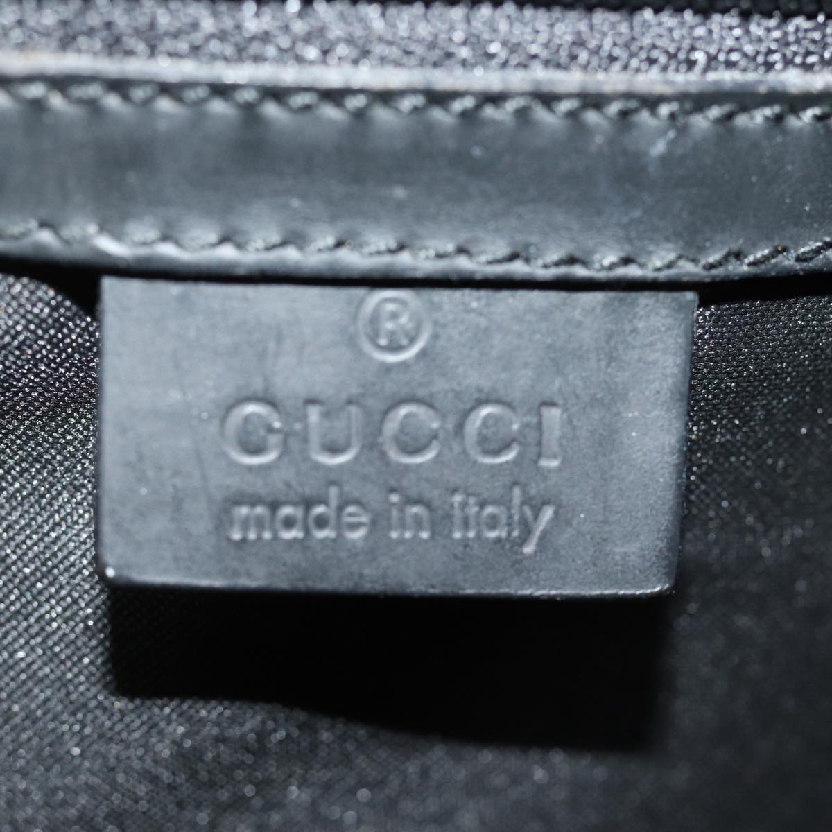 GUCCI GG Canvas Clutch Bag Black yk12865
