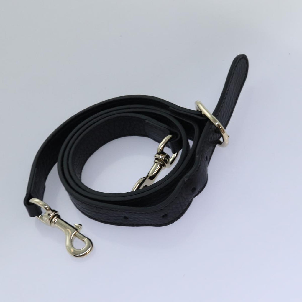 GUCCI Bamboo Swing Hand Bag Leather 2way Black 323660 yk12954