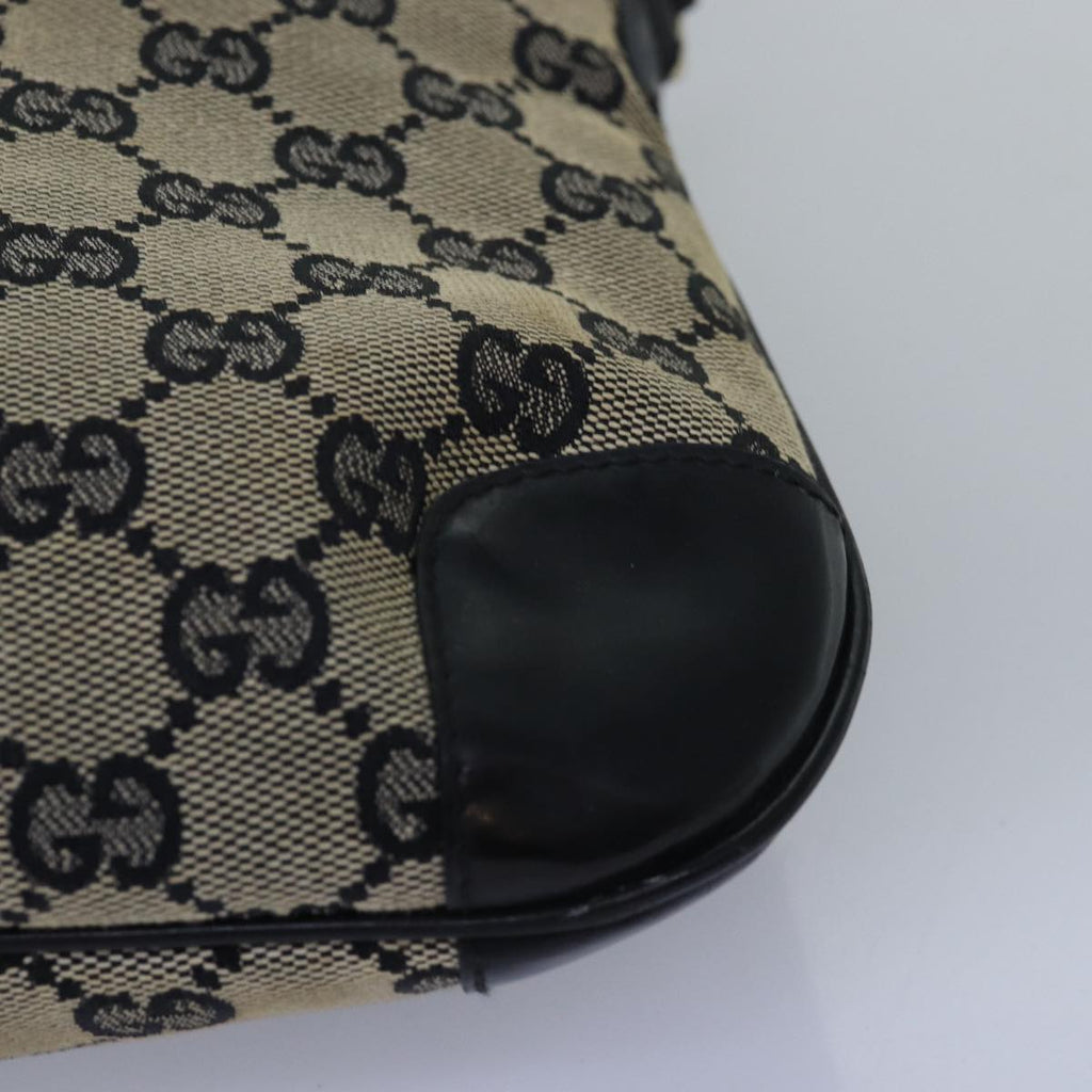 GUCCI Jackie GG Canvas Shoulder Bag Beige 001 4147 yk13038