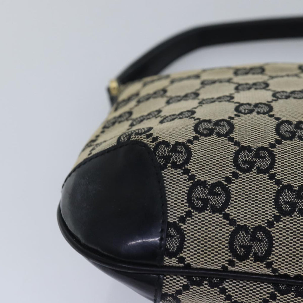 GUCCI Jackie GG Canvas Shoulder Bag Beige 001 4147 yk13038