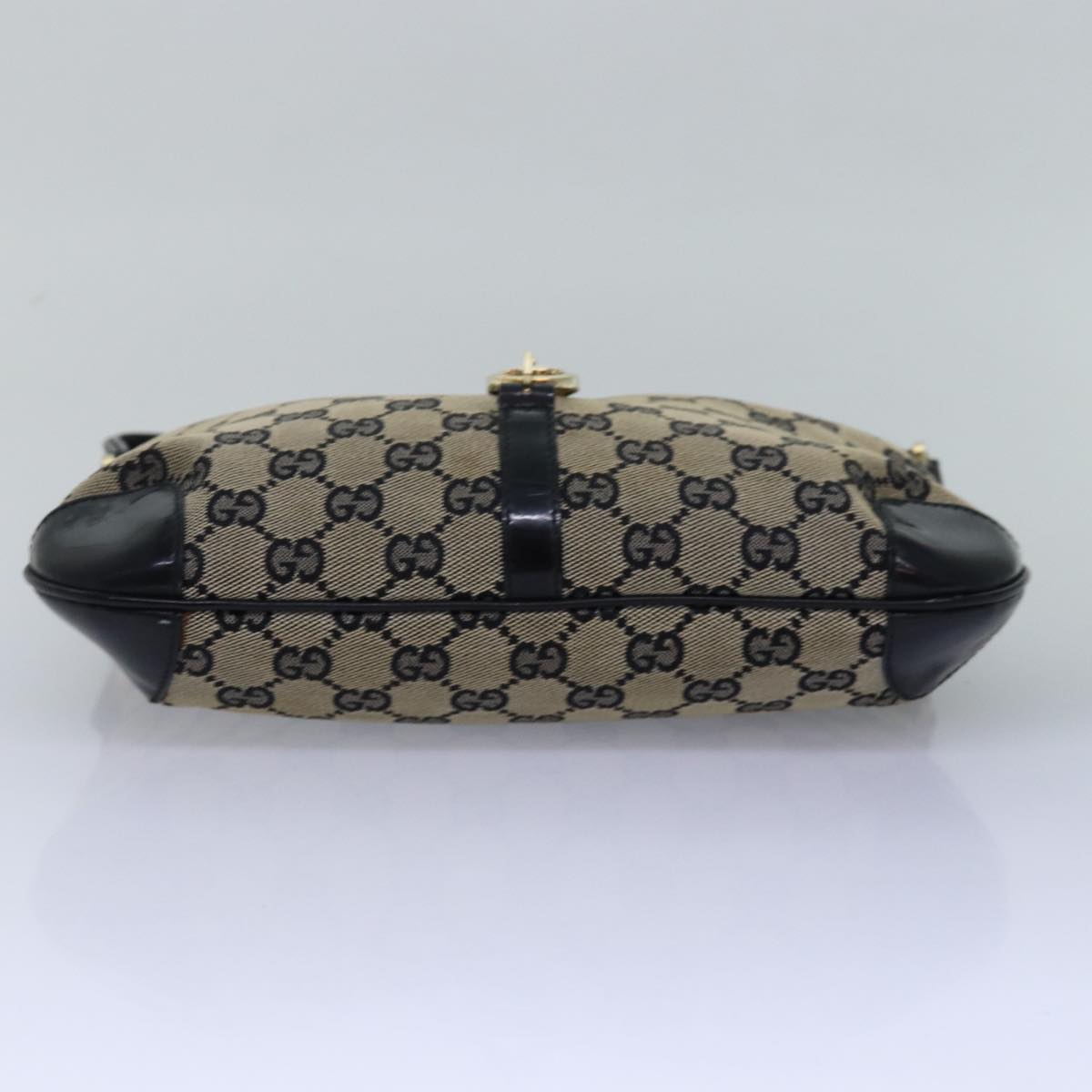 GUCCI Jackie GG Canvas Shoulder Bag Beige 001 4147 yk13038