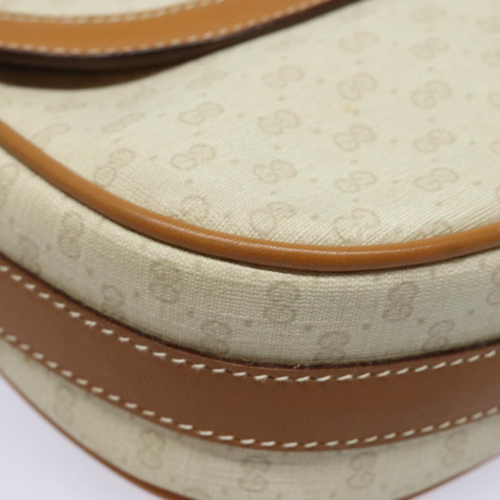 GUCCI Micro GG Supreme Shoulder Bag PVC Leather Beige 001 41 4425 yk13040