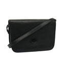 GUCCI Shoulder Bag Leather Black yk13058
