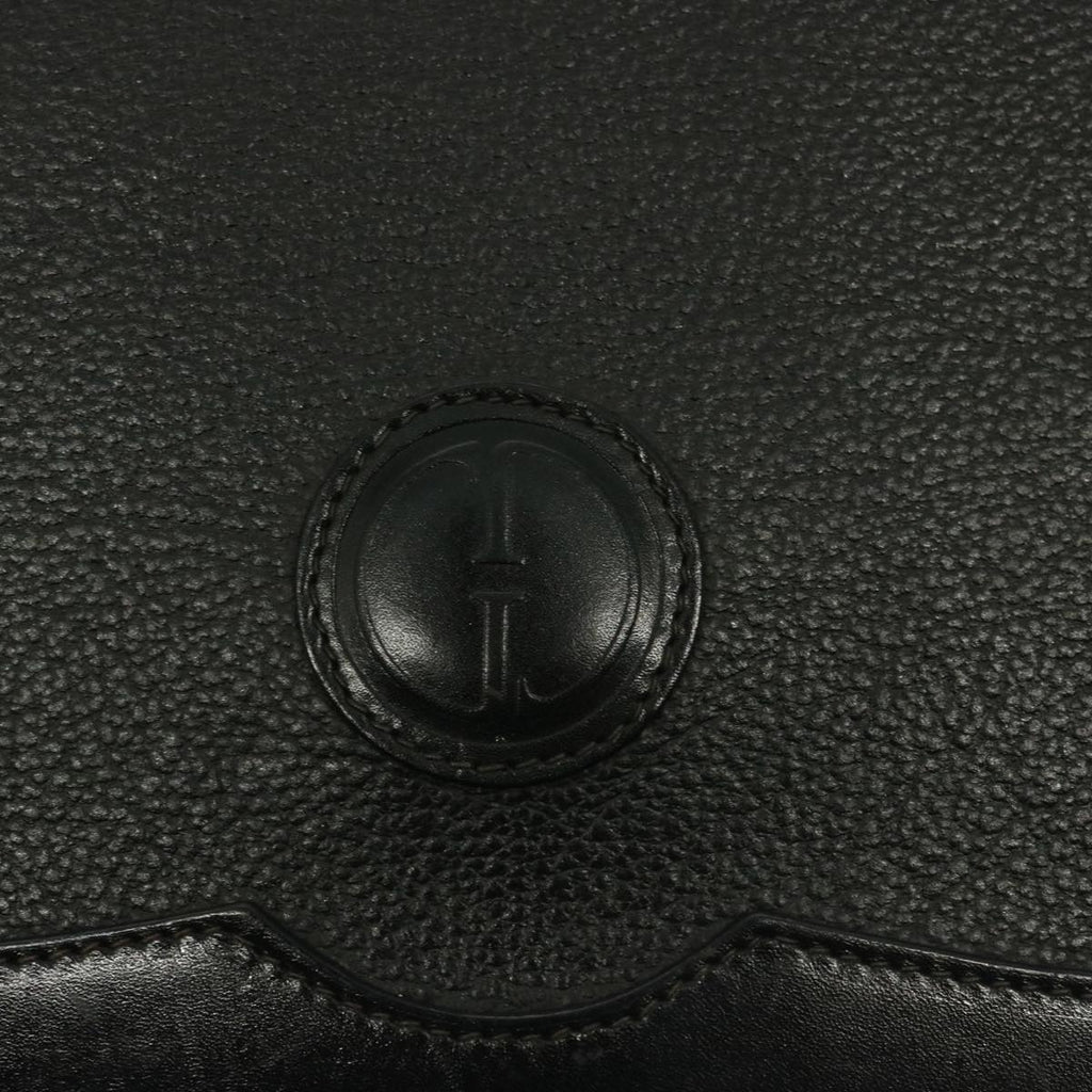 GUCCI Shoulder Bag Leather Black yk13058