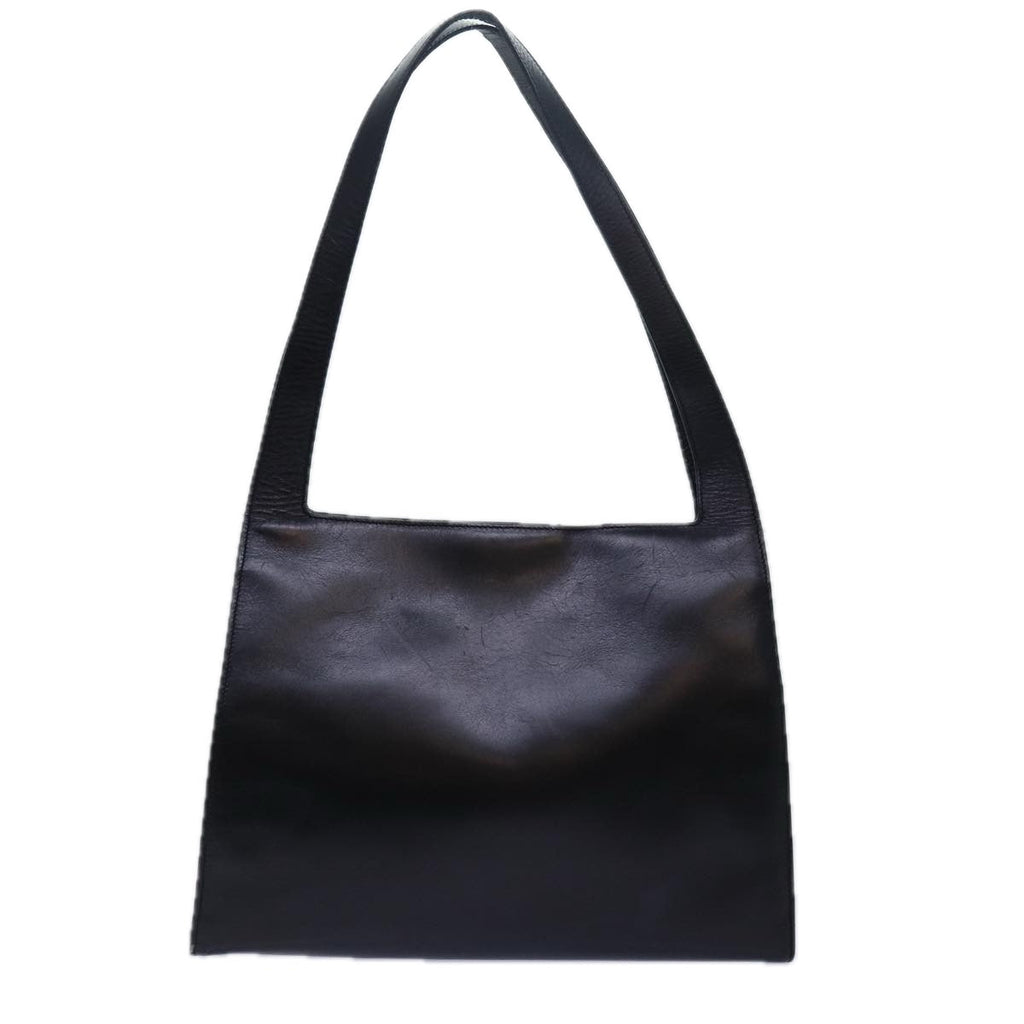 GUCCI Shoulder Bag Leather Black 001 3038 yk13061