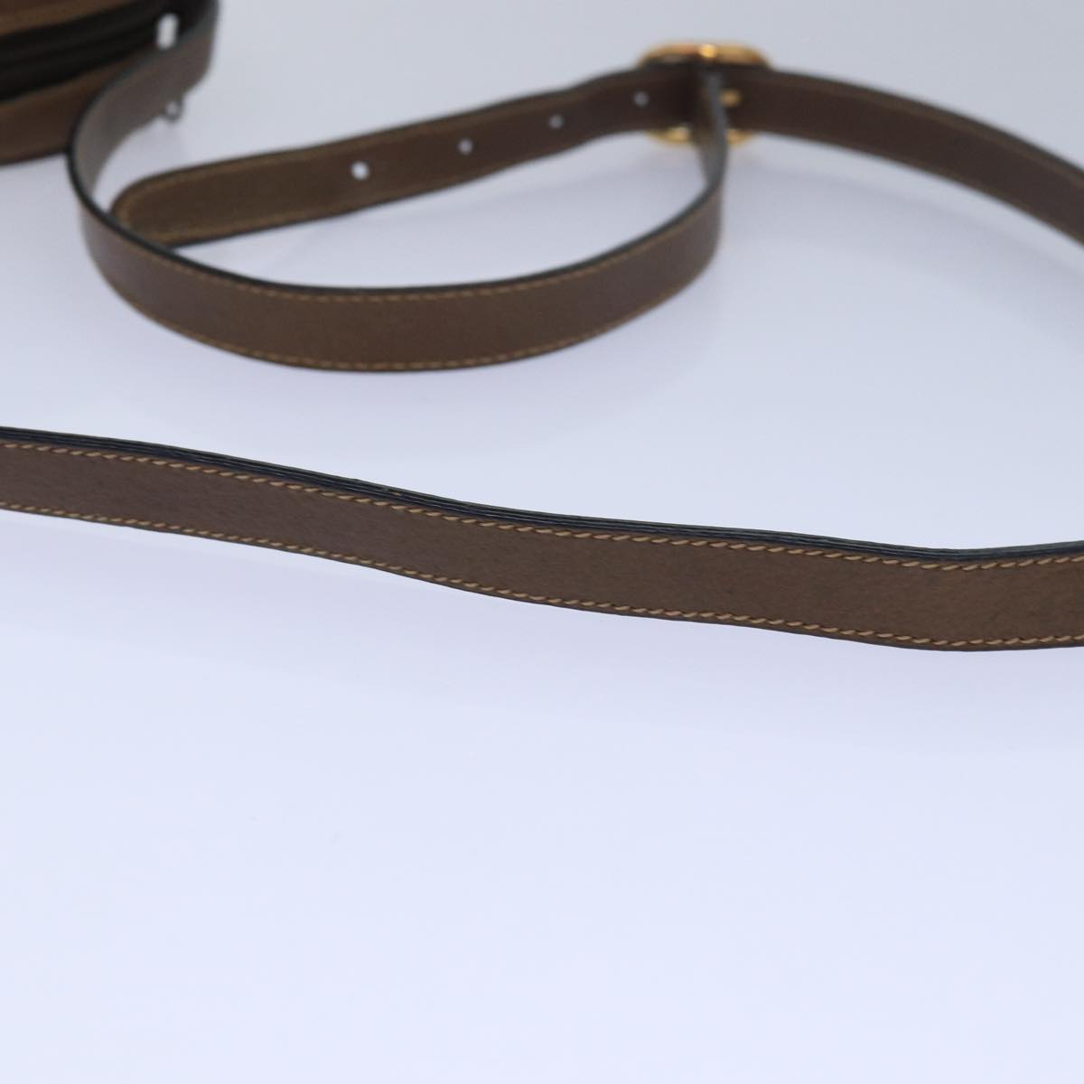 GUCCI GG Supreme Web Sherry Line Shoulder Bag PVC Beige 89 02 055 yk13076