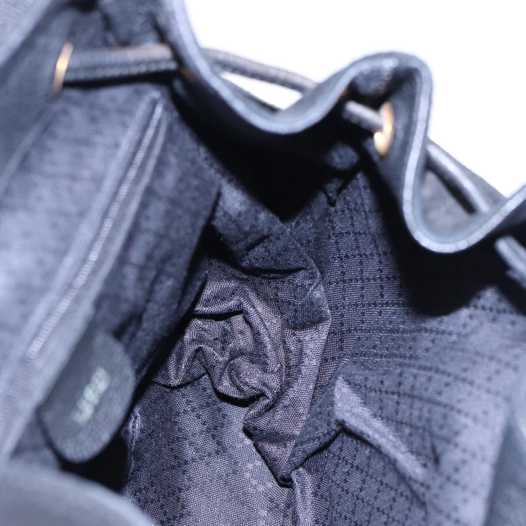 GUCCI Bamboo Shoulder Bag Suede Black 003 2058 0016 yk13089