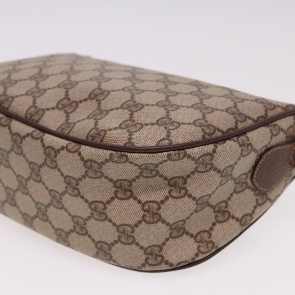 GUCCI Web Sherry Line GG Supreme Shoulder Bag Red Beige 89 02 032 yk13114