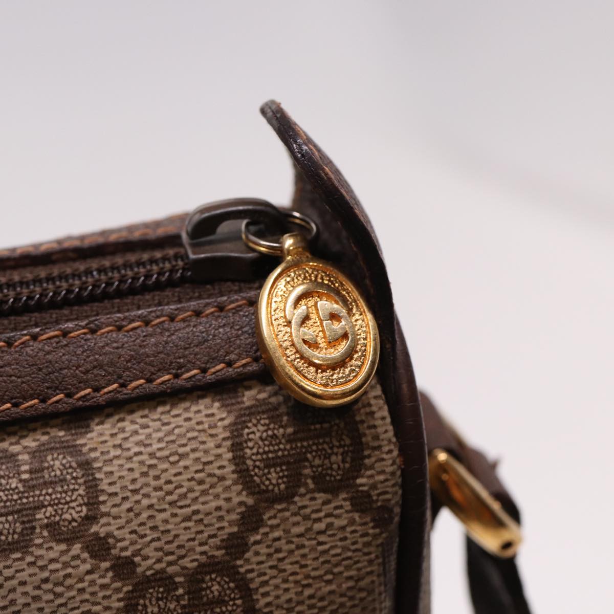 GUCCI Web Sherry Line GG Supreme Shoulder Bag Red Beige 89 02 032 yk13114