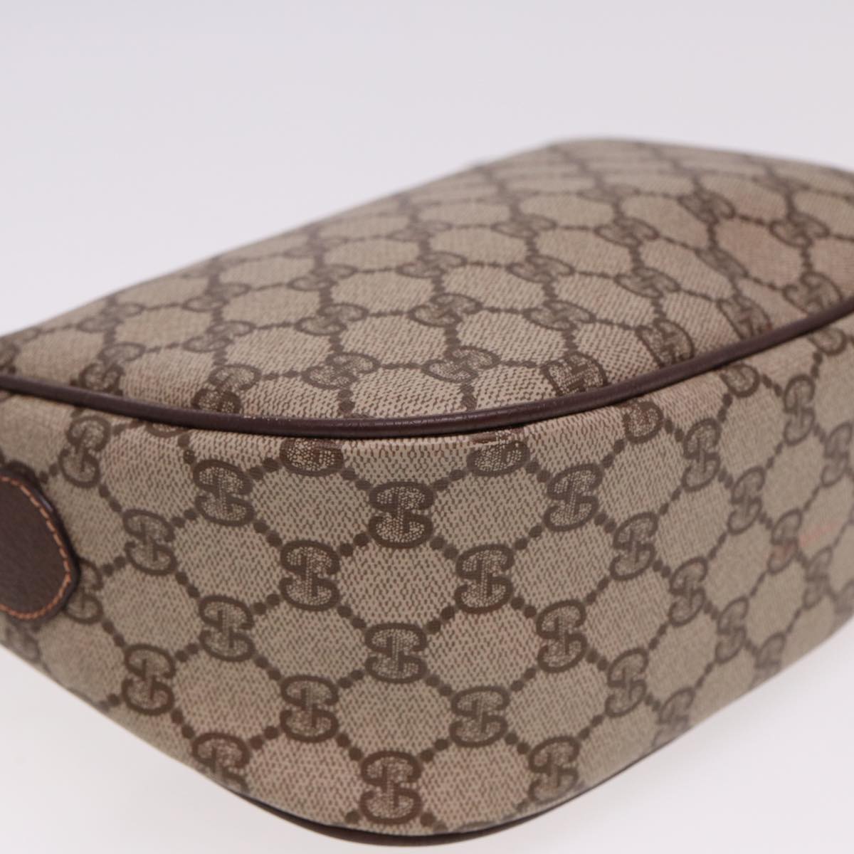 GUCCI Web Sherry Line GG Supreme Shoulder Bag Red Beige 89 02 032 yk13114