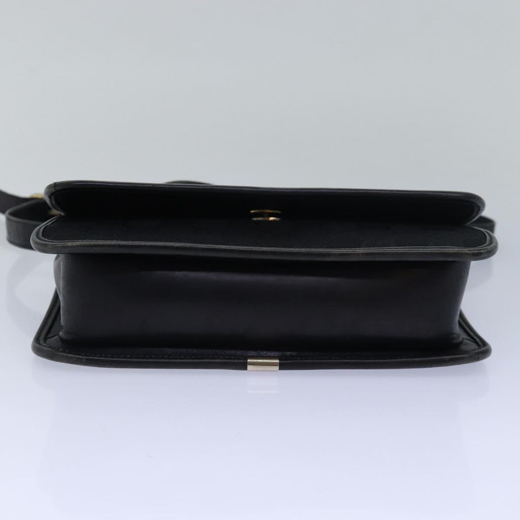 GUCCI GG Canvas Web Sherry Line Shoulder Bag Black Red Green yk13149