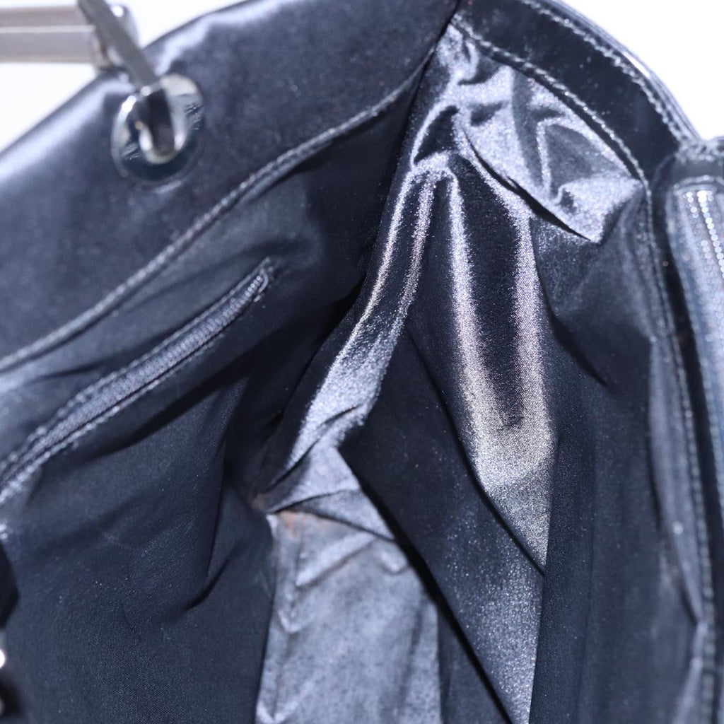 GUCCI Bamboo Hand Bag Satin Black 002 1010 002020 yk13177