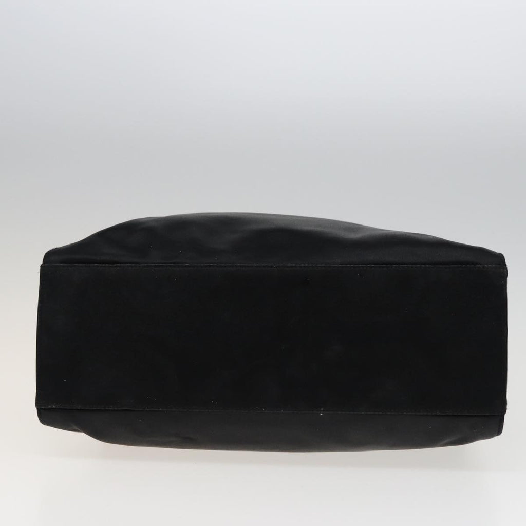 GUCCI Bamboo Hand Bag Satin Black 002 1010 002020 yk13177