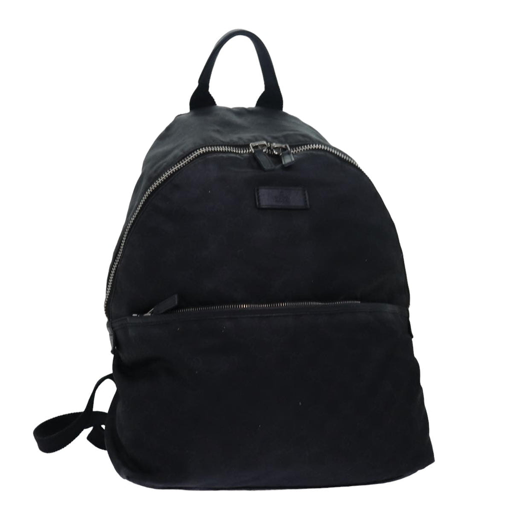 GUCCI GG Canvas Backpack Black 190278 yk13189