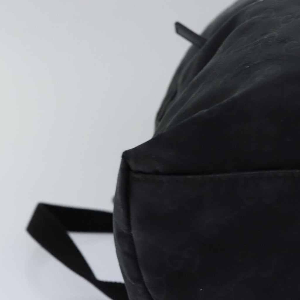 GUCCI GG Canvas Backpack Black 190278 yk13189