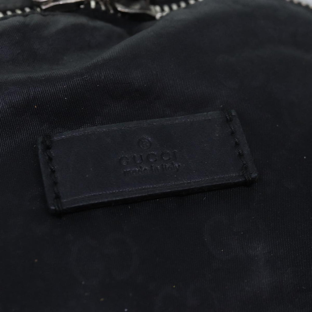 GUCCI GG Canvas Backpack Black 190278 yk13189