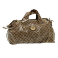 GUCCI GG Crystal Hand Bag Beige 197021 yk13197