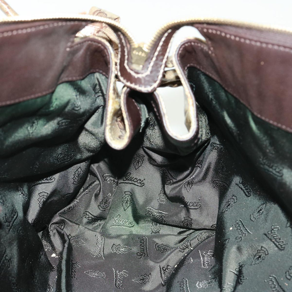 GUCCI GG Crystal Hand Bag Beige 197021 yk13197