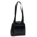 GUCCI Shoulder Bag Leather Black yk13258