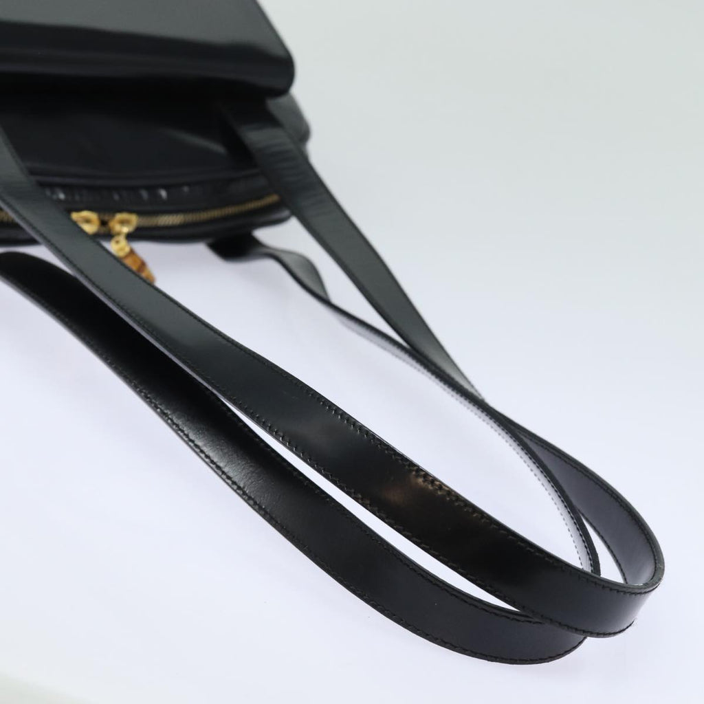 GUCCI Shoulder Bag Leather Black yk13258