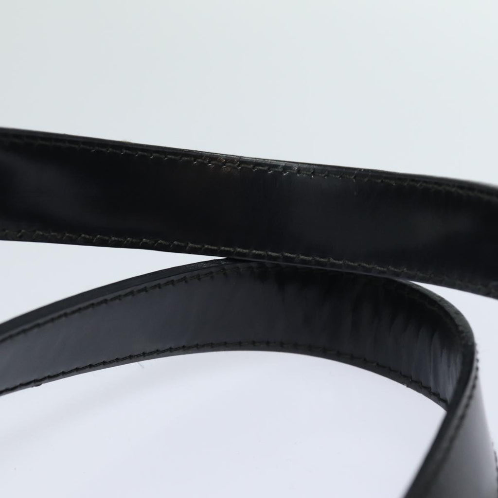 GUCCI Shoulder Bag Leather Black yk13258
