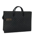 GUCCI GG Canvas Hand Bag Black 015 3708 yk13270