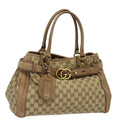 GUCCI GG Canvas Running Hand Bag Beige 247183 yk13303