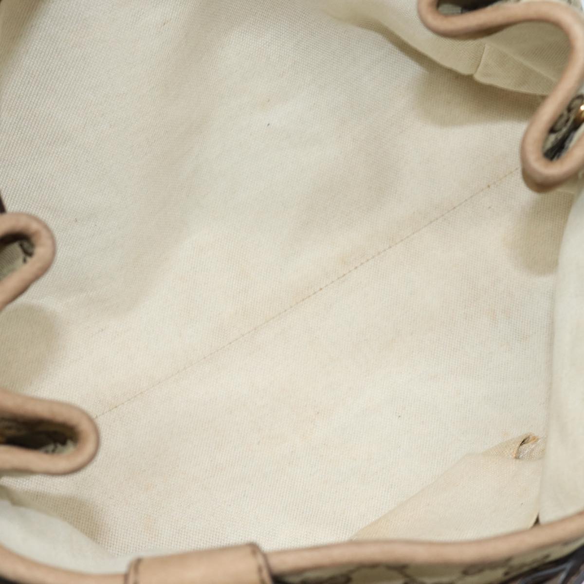 GUCCI GG Canvas Running Hand Bag Beige 247183 yk13303