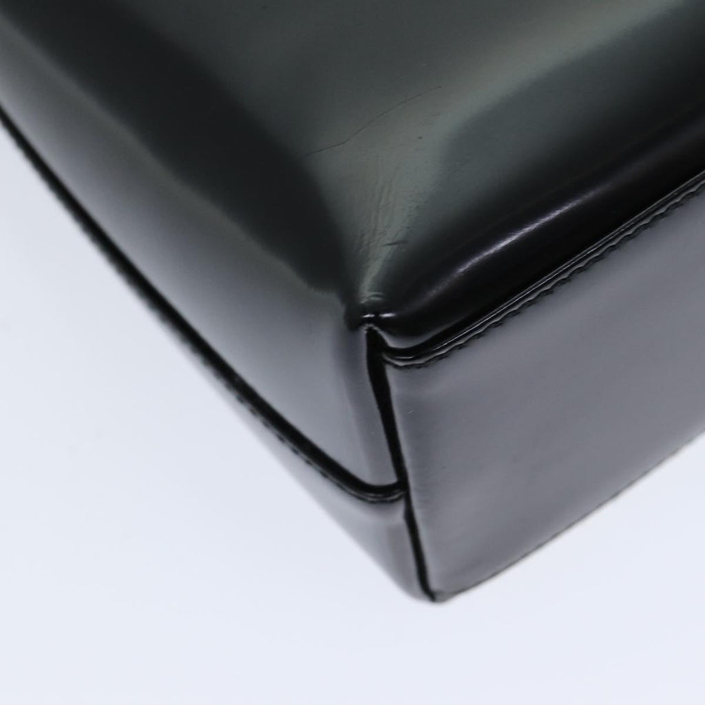 GUCCI Shoulder Bag Enamel Black 001 3444 1812 yk13332