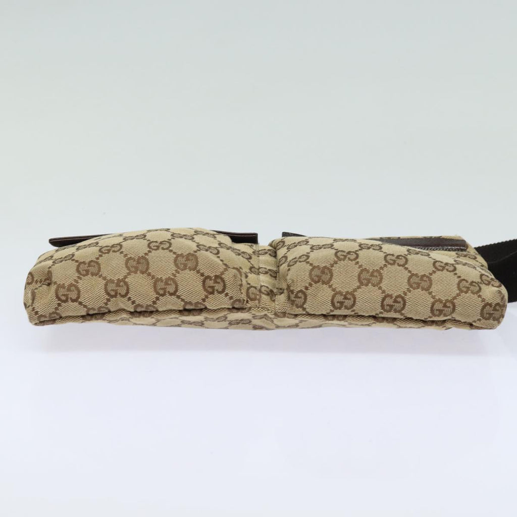 GUCCI GG Canvas Waist bag Beige 28566 yk13396