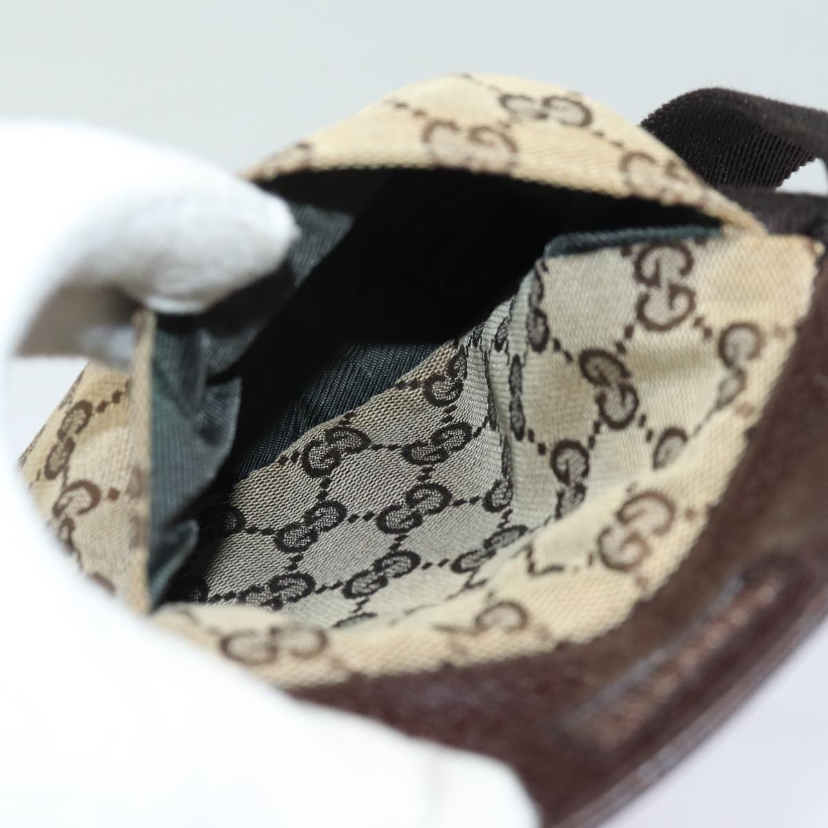 GUCCI GG Canvas Waist bag Beige 28566 yk13396